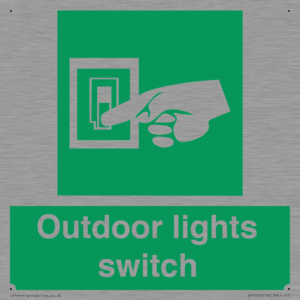 Outdoor lights switch